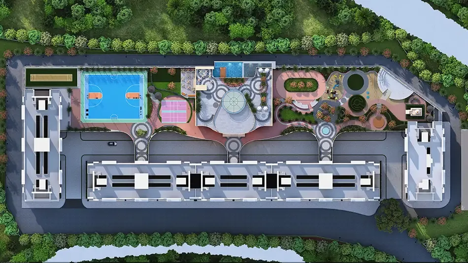 Nivasa Green City project view, Nandivali, Dombivli East